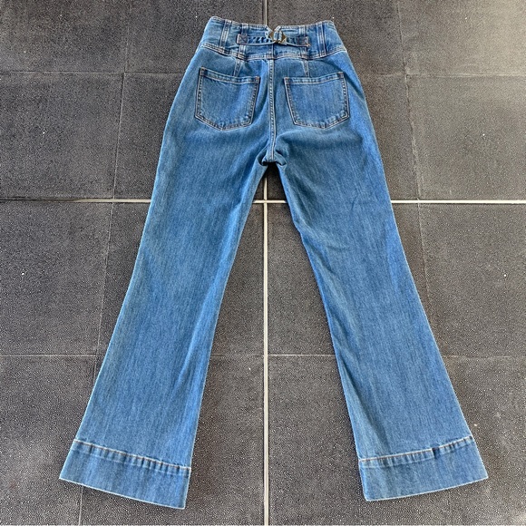 Ulla Johnson Mid Wash Ellis Jean. Size 0 - Picture 4 of 15